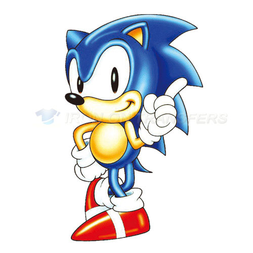 Sonic the Hedgehog Iron-on Stickers (Heat Transfers)NO.5323